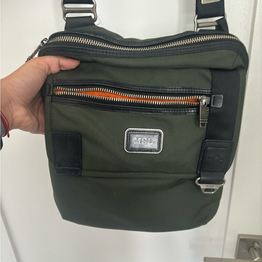 Tumi Green Bag